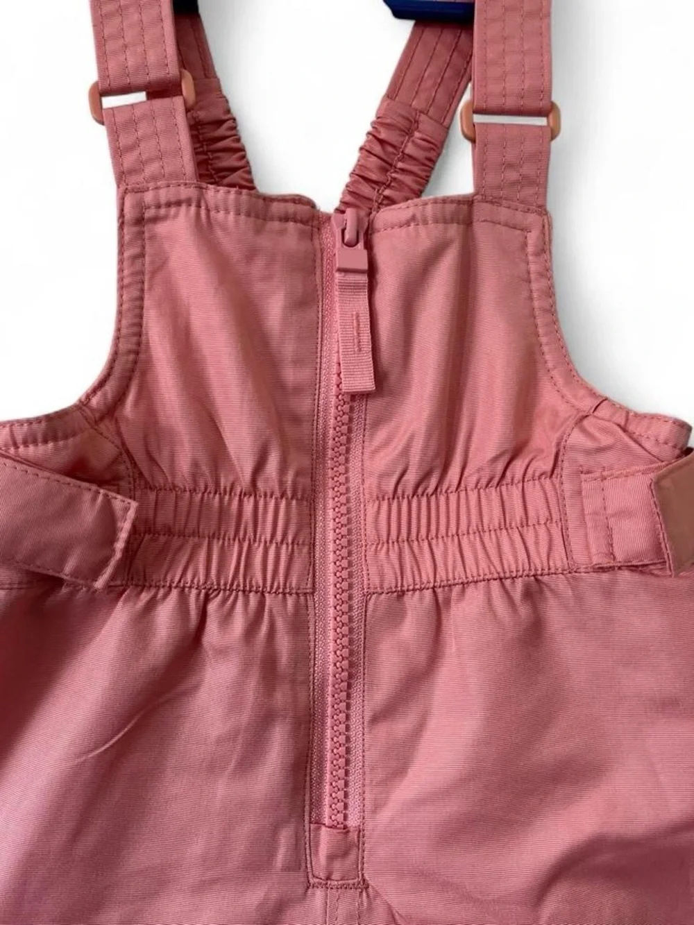 12M Girl Snow Pants Cat & Jack Snow Bib Overalls Winter Snowsuit Rose Pink Baby